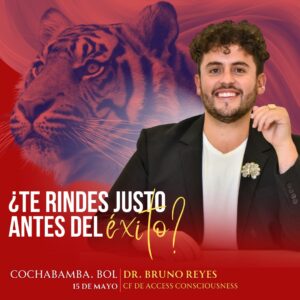 ¿TE RINDES JUSTO ANTES DEL ÉXITO? Conferencia en Cochabamba y Online