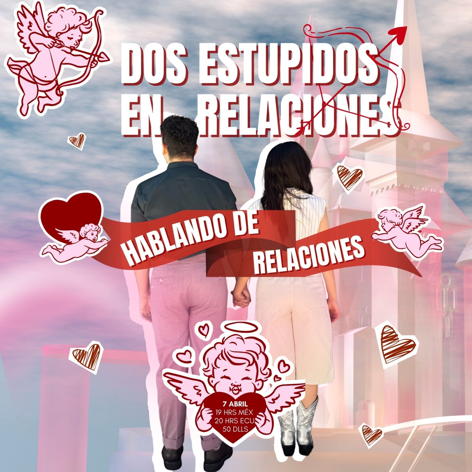 DOS ESTÚPIDOS EN RELACIONES, HABLANDO DE RELACIONES. Clase Online con Molly
