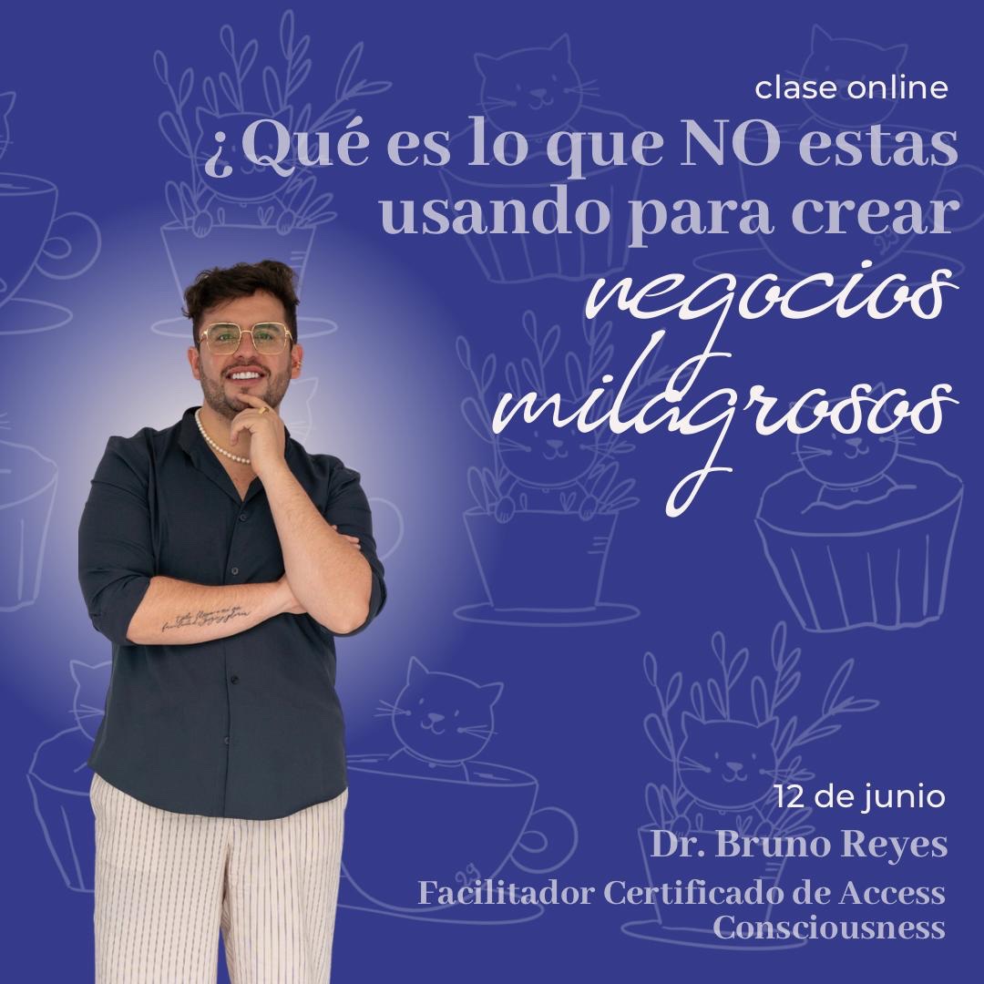 ¿QUÉ ES LO QUE NO ESTÁS USANDO PARA CREAR NEGOCIOS MILAGROSOS? Clases Online